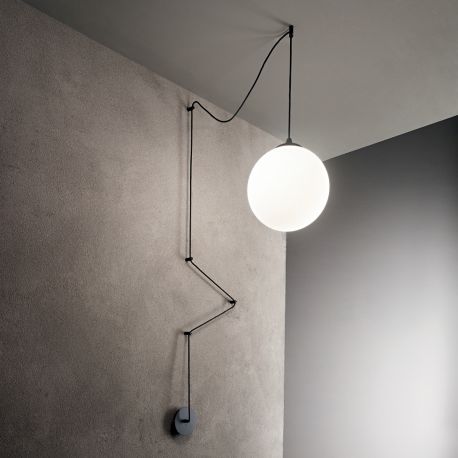 Pendule, Lustre suspendate - Pendul design modern BOA SP1 Nero