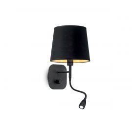 Aplice, corpuri de iluminat pentru pereti - Aplica perete moderna cu reader LED directionabil NORDIK AP2