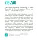 Aplice, corpuri de iluminat pentru pereti - Aplica LED moderna ambientala ZIG ZAG AP D53 NERO 3000K