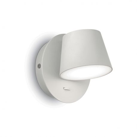 Aplice, corpuri de iluminat pentru pereti - Aplica LED moderna GIM AP1 alba