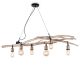 Pendule, Lustre suspendate - Lustra design deosebit lemn natur DRIFTWOOD SP6