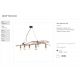 Pendule, Lustre suspendate - Lustra design deosebit lemn natur DRIFTWOOD SP6
