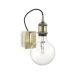 Aplice, corpuri de iluminat pentru pereti - Aplica design industrial FRIDA AP1 brunito