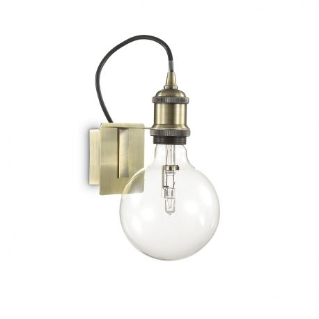 Aplice, corpuri de iluminat pentru pereti - Aplica design industrial FRIDA AP1 brunito
