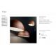Pendule, Lustre suspendate - Lustra / Pendul design deosebit cu efect de metal oxidat FOLK SP1 D18