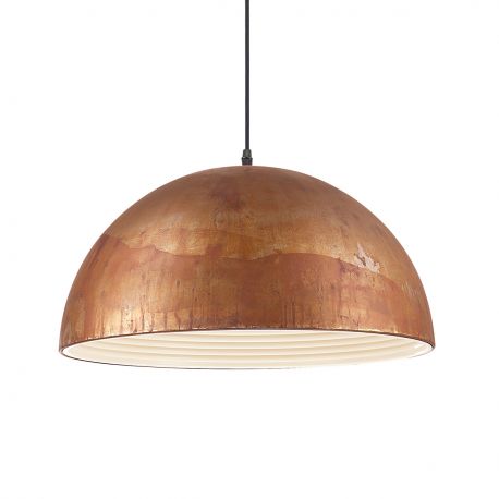 Pendule, Lustre suspendate - Lustra design deosebit cu efect de metal oxidat FOLK SP1 D50
