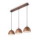 Pendule, Lustre suspendate - Lustra design deosebit cu efect de metal oxidat FOLK SP3