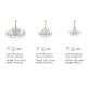 Candelabre, Lustre - Candelabru design elegant NAPOLEON SP8 crom