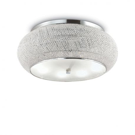 Plafoniere - Lustra / Plafoniera design elegant PASHA PL14 CROMO