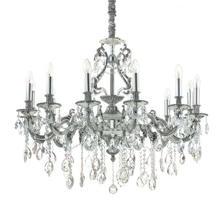 Candelabre, Lustre - Candelabru design elegant GIOCONDA SP12 ARGENTO