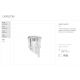 Aplice, corpuri de iluminat pentru pereti - Aplica perete moderna design elegant CARLTON AP3