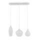 Pendule, Lustre suspendate - Lustra suspendata SOFT SB3 BIANCO