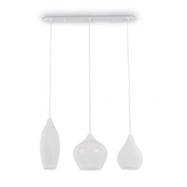 Pendule, Lustre suspendate - Lustra suspendata SOFT SB3 BIANCO
