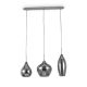 Pendule, Lustre suspendate - Lustra suspendata SOFT SB3 FUME