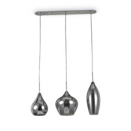 Pendule, Lustre suspendate - Lustra suspendata SOFT SB3 FUME