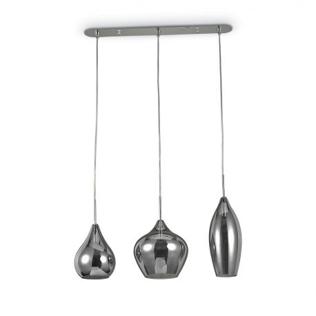 Pendule, Lustre suspendate - Lustra suspendata SOFT SB3 FUME