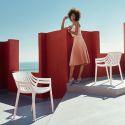 Set de 4 Scaune moderne cu brate de exterior / interior design premium SPRITZ ARMCHAIR