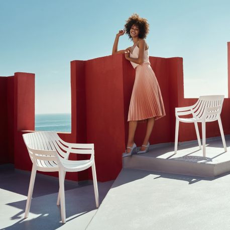 Scaune - Set de 4 Scaune moderne cu brate de exterior / interior design premium SPRITZ ARMCHAIR