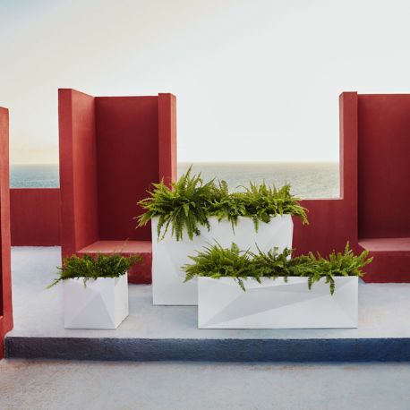 Ghivece - Ghiveci / Jardiniera plante design decorativ modern Faz CUBO PLANTER II