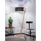 Lampadare - Lampadar din bambus Andes natur/ negru