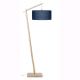 Lampadare - Lampadar din bambus Andes natur/ albastru