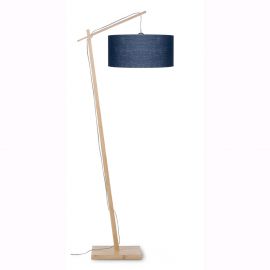 Lampadare - Lampadar din bambus Andes natur/ albastru
