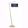 Lampadar din bambus Andes natur/ albastru