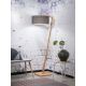 Lampadare - Lampadar din bambus Andes natur/ gri inchis