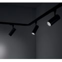 Spot LED pe sina directionabil SMILE mini 15W 4000K CRI80 50° negru