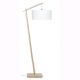 Lampadare - Lampadar din bambus Andes natur/ alb