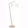 Lampadar din bambus Andes natur/ alb