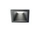 Spoturi tavan fals - Spot LED incastrabil GAME FI1 SQUARE negru / negru