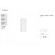 Plafoniere cu spoturi, Spoturi aplicate - Spot aplicat modern TOWER PL1 SMALL SQUARE