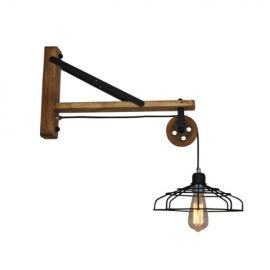Aplice, corpuri de iluminat pentru pereti - Aplica design industrial HL-316W-1L LORLAS