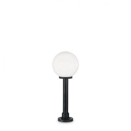 Stalpi - Stalp de iluminat exterior design clasic GLOBE PT1 SMALL opal