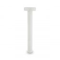 Stalp iluminat exterior design modern TESLA PT4 H80 BIANCO
