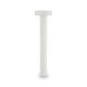 Stalp iluminat exterior design modern TESLA PT4 H80 BIANCO