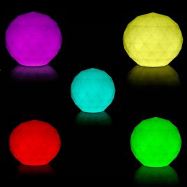 Iluminat exterior - CORP DE ILUMINAT LED RGB DECORATIV VASES LAMPS 40cm