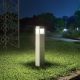 Stalpi - Stalp LED iluminat exterior design modern ELISA PT1 BIG negru