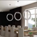 Lustra moderna Vision design LUX cristal SPARKLING FROST 55cm