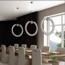 Lustra moderna Vision design LUX cristal SPARKLING FROST 55cm
