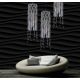 Lustre Cristal Bohemia - Lustra moderna Vision, design LUX cristal ROSÉE BALL