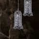 Lustre Cristal Bohemia - Lustra moderna Vision design LUX cristal ROSÉE CYLINDER