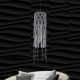 Lustre Cristal Bohemia - Lustra moderna Vision design LUX cristal ROSÉE CYLINDER