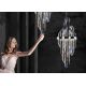 Lustre Cristal Bohemia - Aplica LED moderna Vision design LUX cristal QUARTZ 01