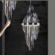 Lustre Cristal Bohemia - Lustra LED Vision moderna design LUX cristal QUARTZ 03, 38cm