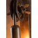 Aplice perete Fier Forjat - Aplica perete design industrial cu scripete WL 3673