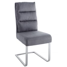 Seturi scaune, HoReCa - Set de 2 scaune Comfort Vintage gri