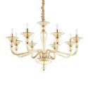 Candelabru design elegant DANIELI SP8 ambra