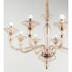 Candelabre, Lustre - Candelabru design elegant DANIELI SP8 ambra